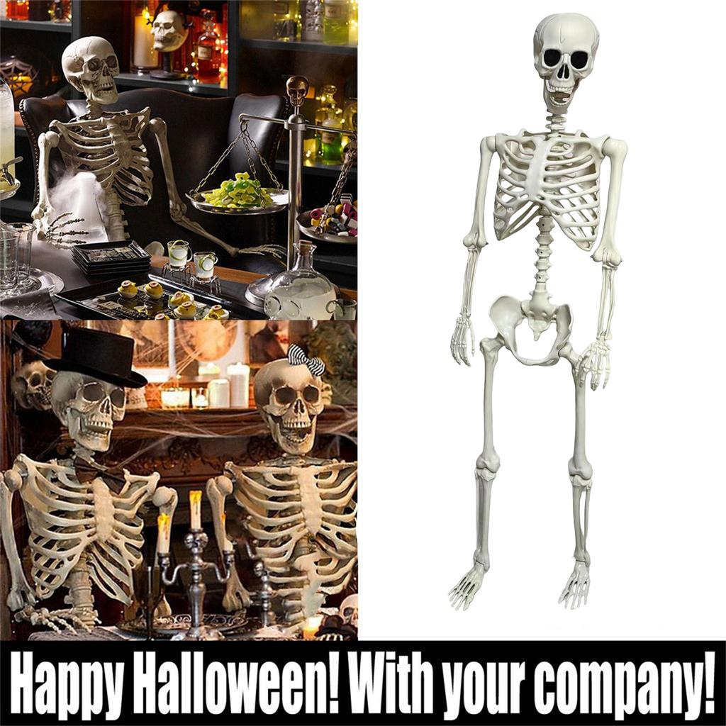 Halloween Horror Světelný kostlivec Skeleton Bar Dekorace s přívěskem scény KTV