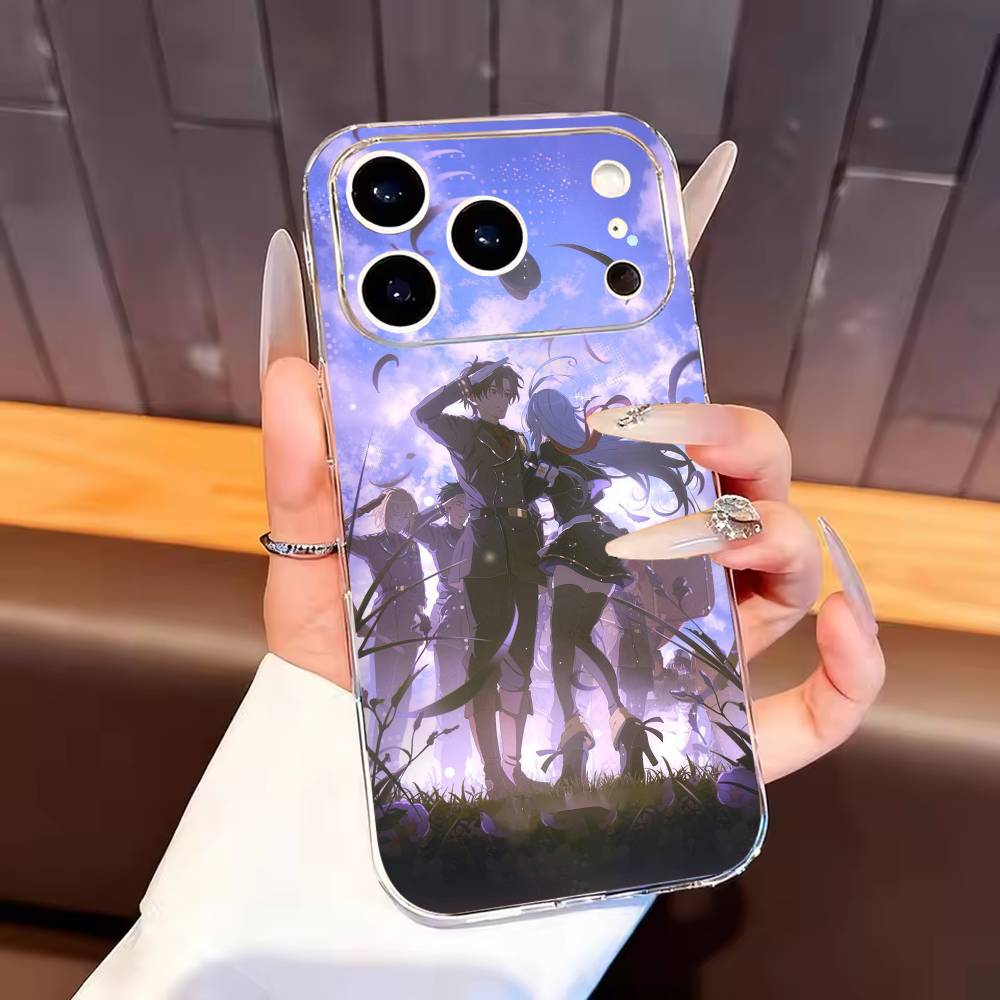 Shin x Lena 86 Phone Case For iPhone17,16,15,14,13,12,11 Plus,Pro Max Soft Transparent Cover