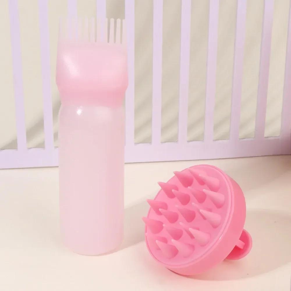 2 Pieces Silicone Scalp Massage Comb - Soft Shampoo Brush for Growth, Shampoo and Shower, Gentle Scalp Massager for Hair Care