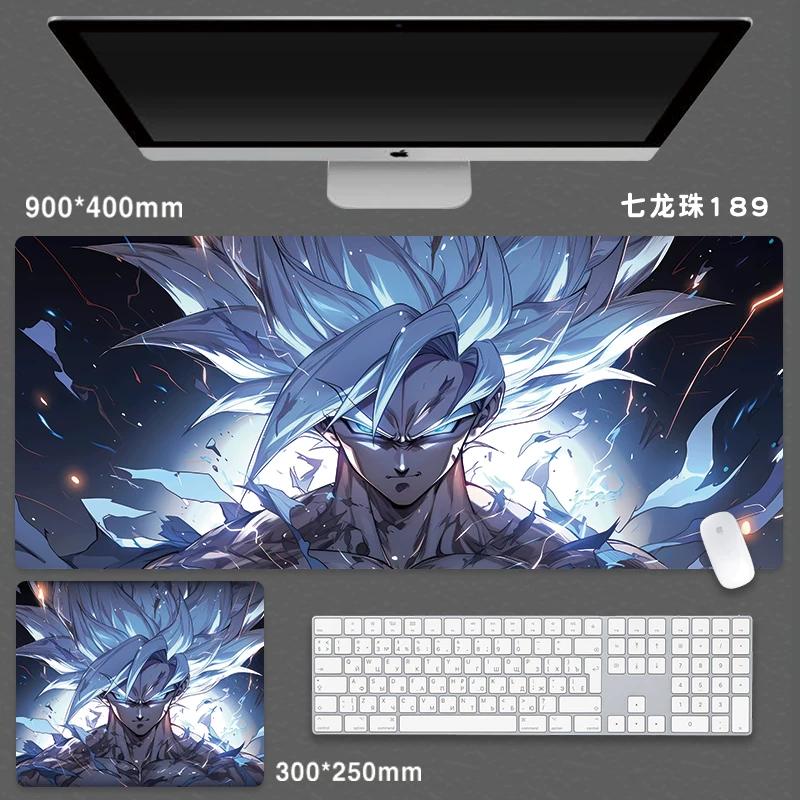 High Quality Japanese Animation Seven Dragon Ball Mouse Pad Oversized Boys Animation Two-dimensional E-sports Game Computer Keyboard Student Desk Pad