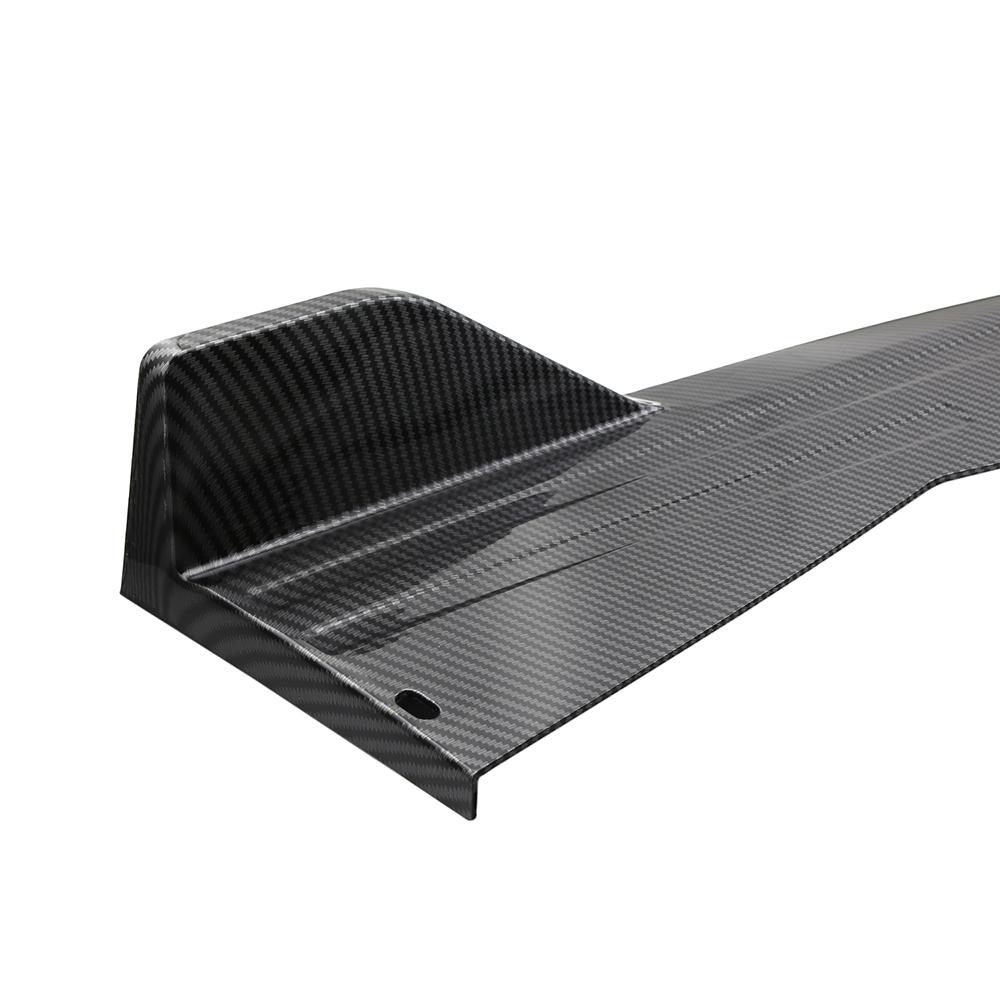 Rear Bumper Lip Splitter   Car Side  Fins Body Lip Spoiler Chin Skirt Protector, Black
