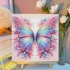 Butterfly DIY Diamond Painting Kit with Colorful Rhinestones Sparkling Craft Canvas for Adults Home Decor and Relaxing Hobby