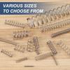 uxcell Compression Springs, 0.02 x 0.4 x 2.0 inches (0.5 x 10 x 50