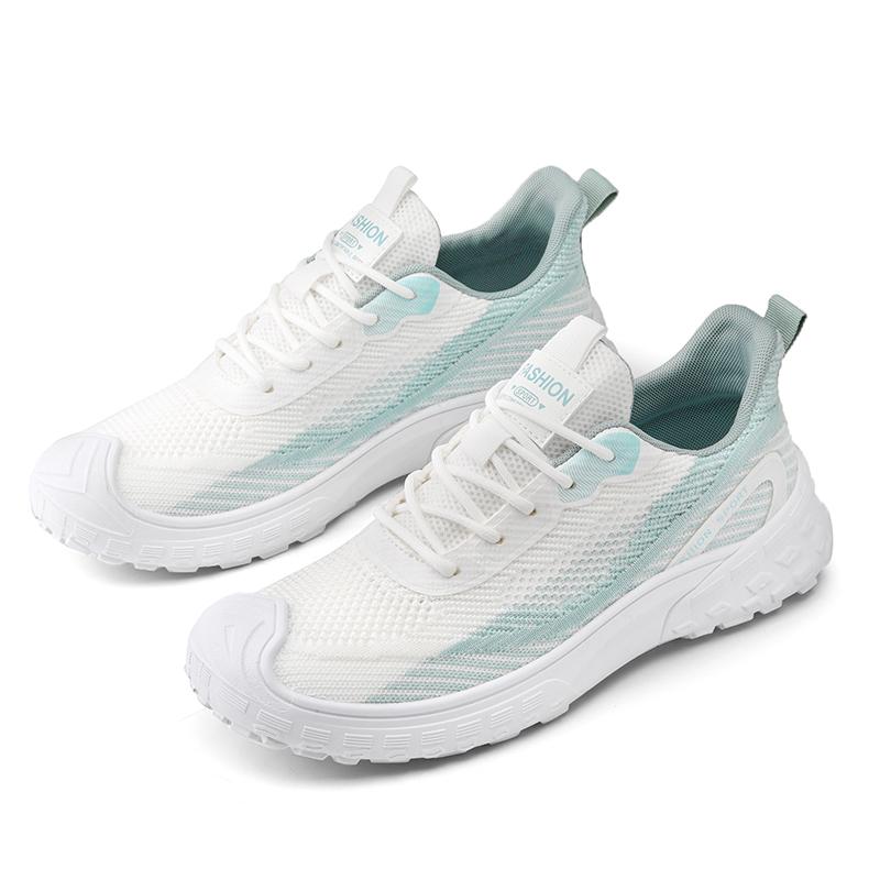 

Мужская повседневная спортивная обувь из сетчатой ткани, дышащая, модная спортивная обувь для бега, баскетбола, тенниса, нескользящая, износостойкая, повседневная обувь, новая 44 белый