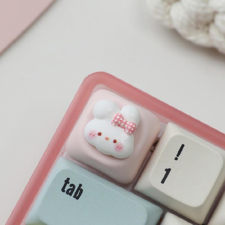Handmade 3D Cartoon Resin Keycaps For Mechanical Keyboards Theme Optional Enhances Typing Design