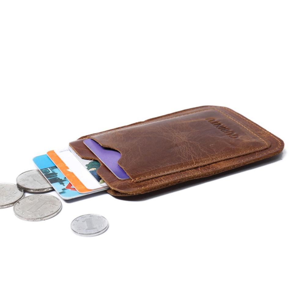 Retro Double-layers Short Wallet Cash Card Organizer Mini Coin Purse Holder