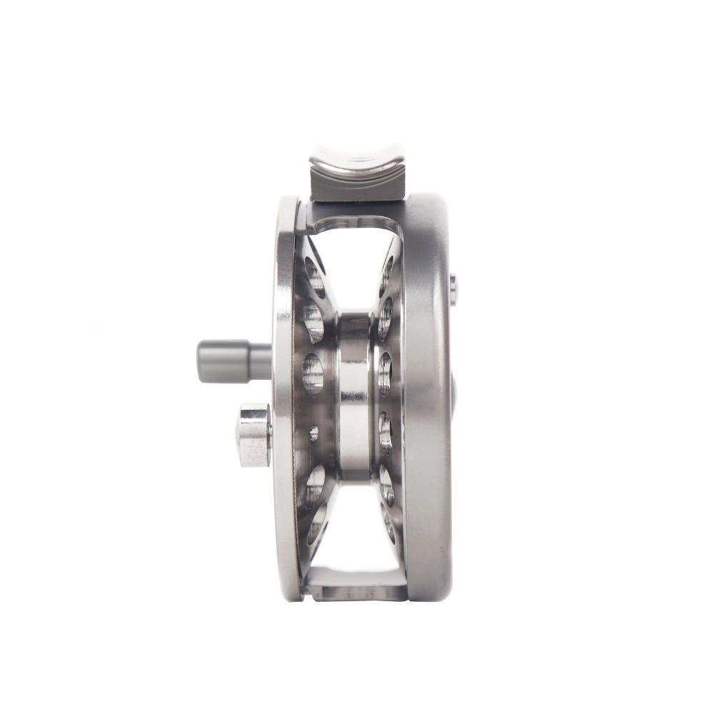 Full Aluminum Ice Fishing Reel Left/Right Handed V-shape Ice Fishing Wheel 50mm 60mm Fly Winter Fishing Reels Gear Ratio 1:1
