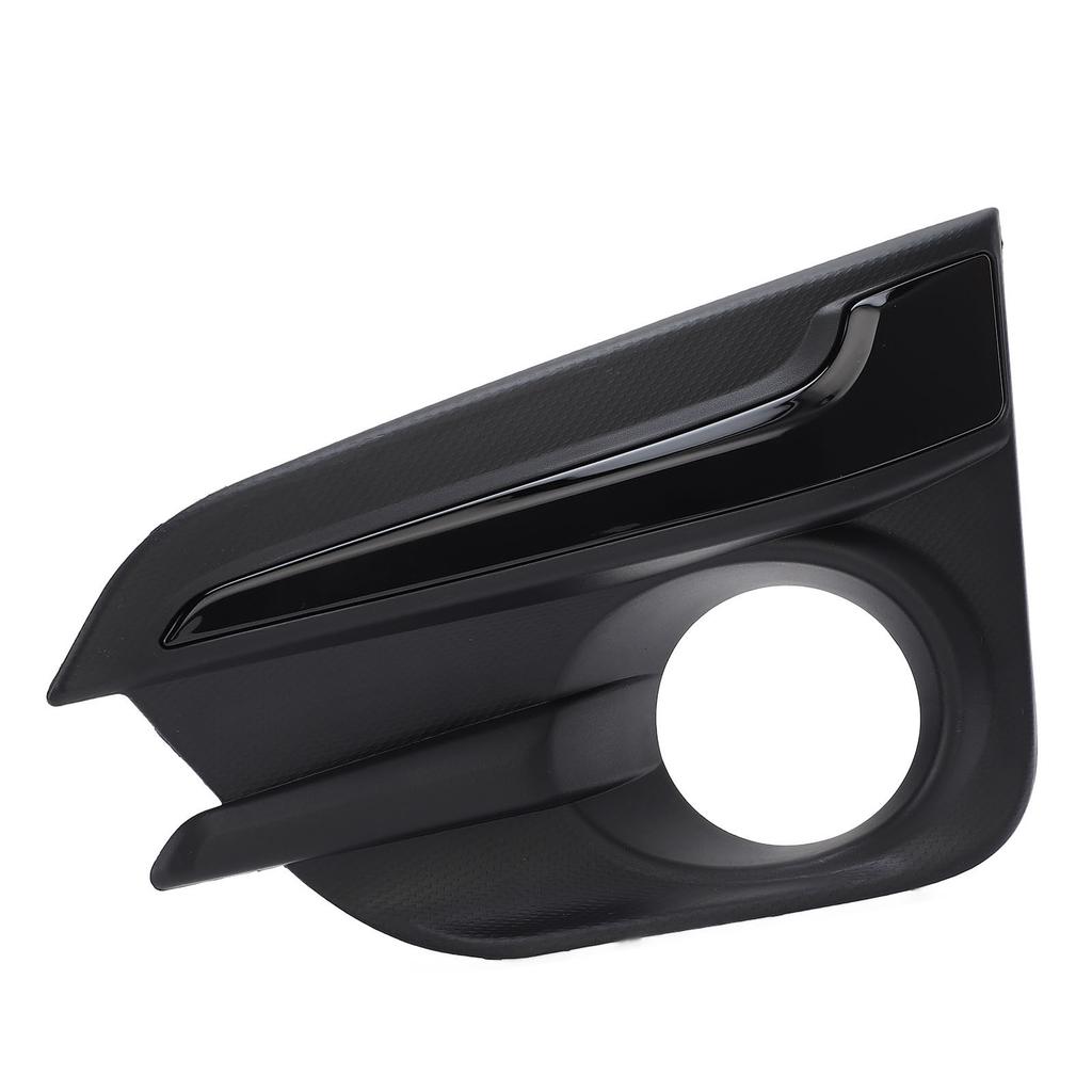 Fog Light Cover Bezel Glossy Black Stylish ABS Fog Lamp Grille Trim Replacement for Impreza 2017 To 2019 Left: