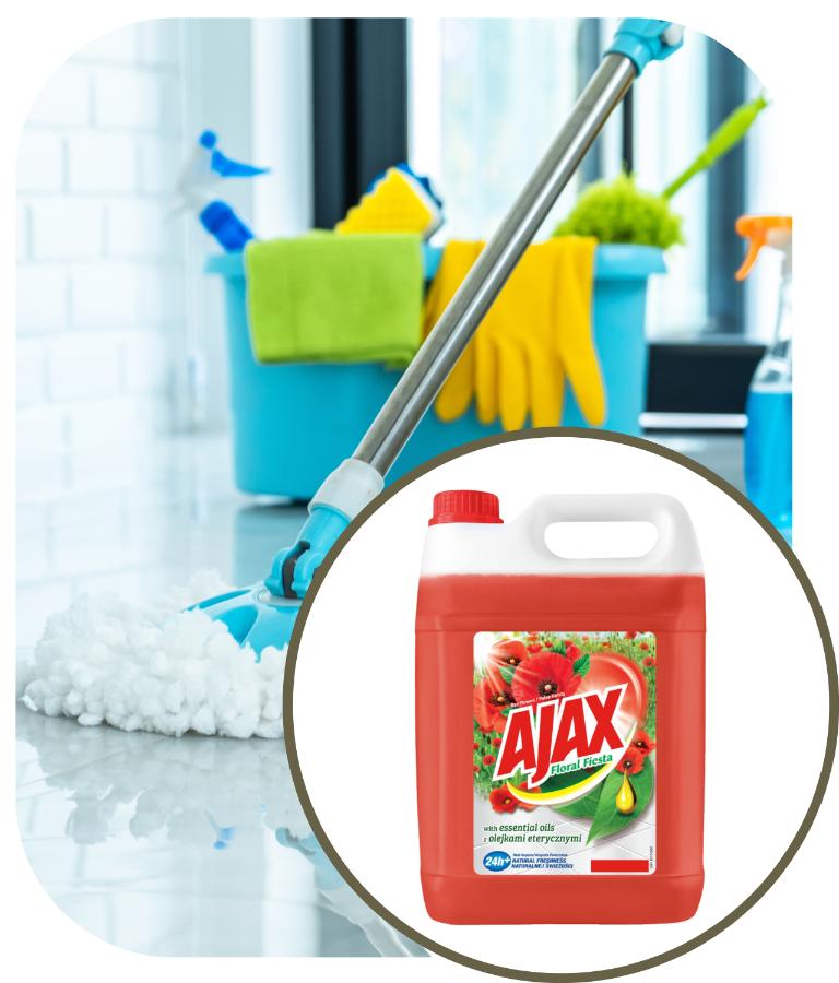 Ajax Tekutý - Květinová Fiesta Polní Květiny 5L