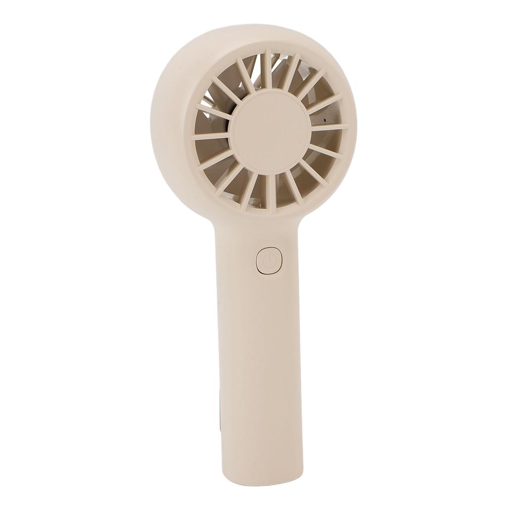 Handheld Fan 5 Speed Silent 5.5h Running Portable Fan with Buckle for Outdoor Beach Camping