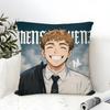Pillow Case Cotton Linen Fabric Square Zipper Pillowcase Home Decorative Living Room Rapping Singer Music E-Egor Kreed 1