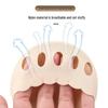 Five-Toe Wave Lace Sweat-Absorbent Breathable High Heel Relief Invisible Half-Length Socks