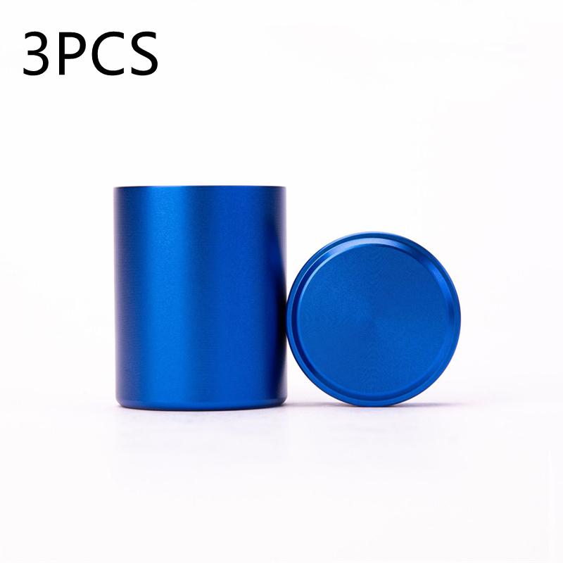 Mini Metal Tea Caddy sealed storage tank Portable travel Tea Boxes tea tin containers coffee canister Kitchen Spice Candy jar