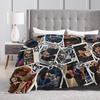 Off Campus Poster Plush Blanket Kids Flannel Throw Blanket For Couch Chair Soft Custom Quality Bedspread Gift Idea