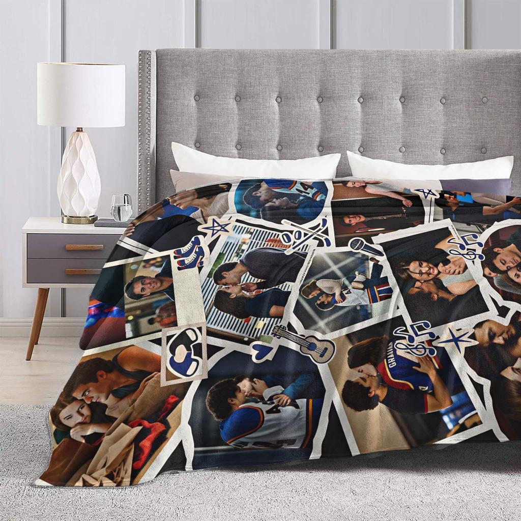 Off Campus Poster Plush Blanket Kids Flannel Throw Blanket For Couch Chair Soft Custom Quality Bedspread Gift Idea