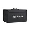 Car Storage Box Auto Trunk Organizer Tools For Toyota 86 Mirai Supra Prado Alphard Crown Vellfire Venza Avalon Prius CHR Keyring