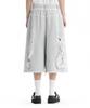 Teulimingbeodeu Scratch Damage Bermuda Sweat Pants [Melange Gray]