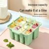 Homemade Cute Cheese Silicone Popsicle Mold for Kids - Ice Cream and Ice Cube Tray