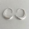 Xiaomi 925 Sterling Silver Earrings For Women Trendy Simple Open Round Earring Jewelry Prevent Allergy Party Christmas Accessories