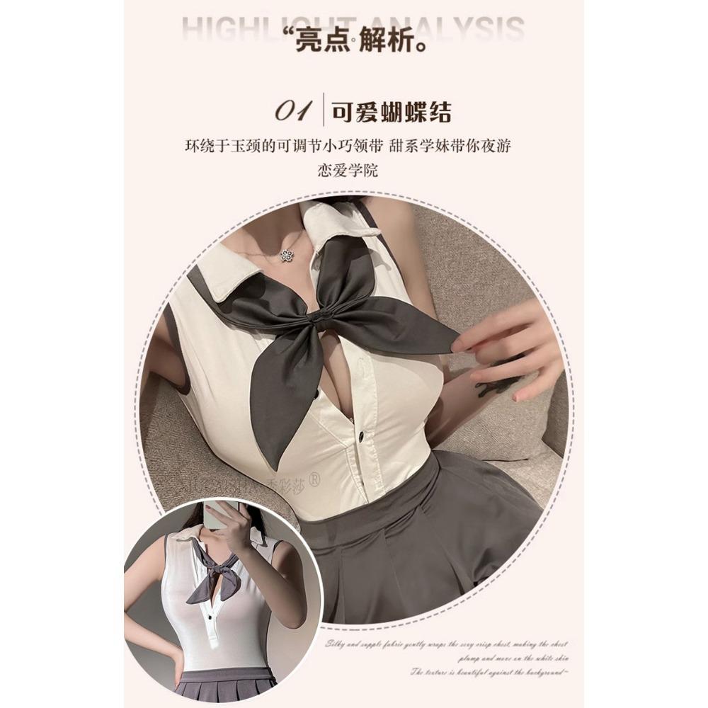 Sexy Lingerie Sexy Onesie Free-to-take Secretary Seduction JK Uniform Pure Desire Suit Flirting Bed Passion Clothes