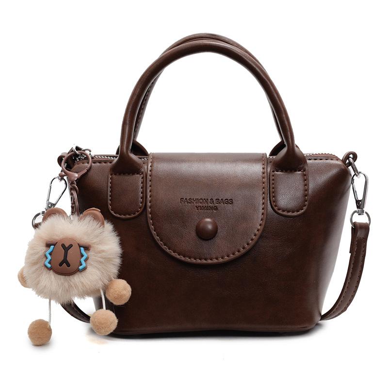 Handbag bag women's new trendy fashion casual versatile shoulder bag commuter messenger bag