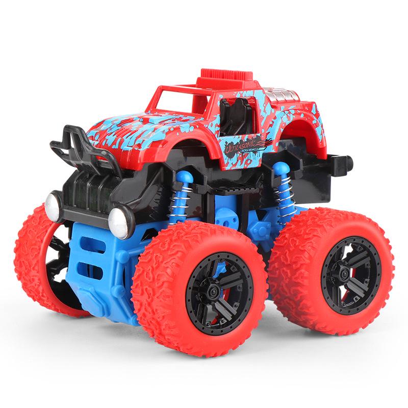 TikTok Influencer Stunt Off-Road Toy Car: Inertia-Driven Four-Wheel Drive Children's Gift