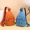 Nylon Lightweight Women's Bag Multi-Use Chest Bag Commuter Small Backpack