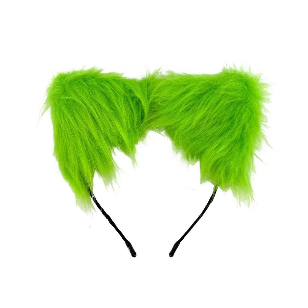 Artificial Gothic Headband Furry Cosplay Headband Artificial Cosplay Lolita Ears Headwear Photo