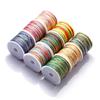 30meters 0.8mm Colorful Nylon Thread Cord Rope Bracelet Braided String For DIY Tassels Beading String Jewelry Making Accessories