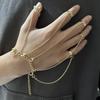 Jewelry Selling Personality Disco Dancing Chain Combination Ring 5 Ring Connection