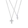 Female Light Luxury Niche Exquisite Simple Double Layered Cross Necklace