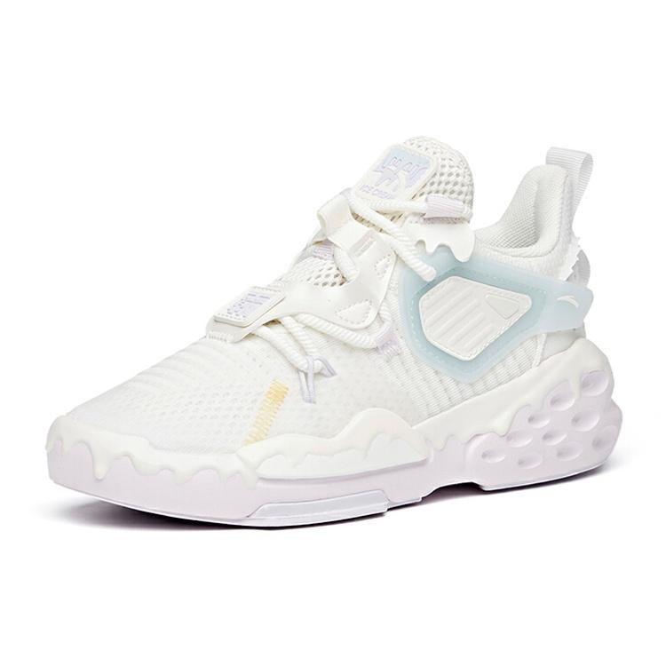 (WMNS) ANTA Badao Mid 'White Purple Blue' Women's 122128084-2