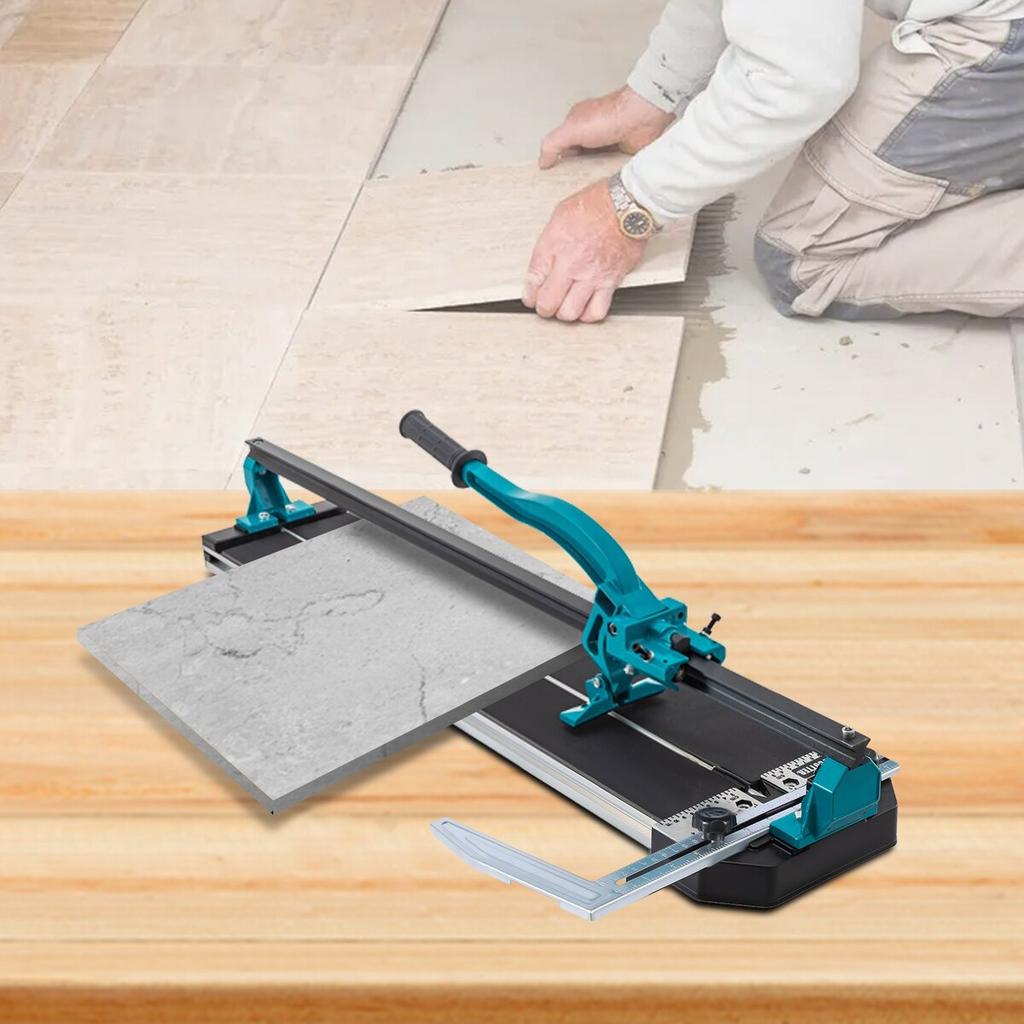 31 Inch Tile Cutter Single Rail Manual Tile Cutter 3/5 In Cap w/Precise Laser Positioning Manual Tile Cutter Tools for Precision Cutting