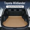 Full Coverage Trunk Mat Set for Toyota RAV4: Complete Interior Decoration for Tail Box