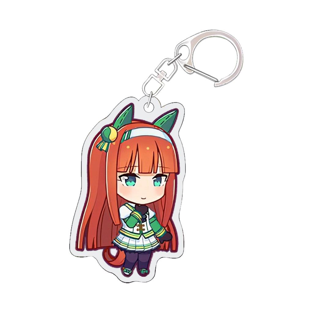 Acrylic Keychain Pendant Student School Bag Cute Decoration Small Gift