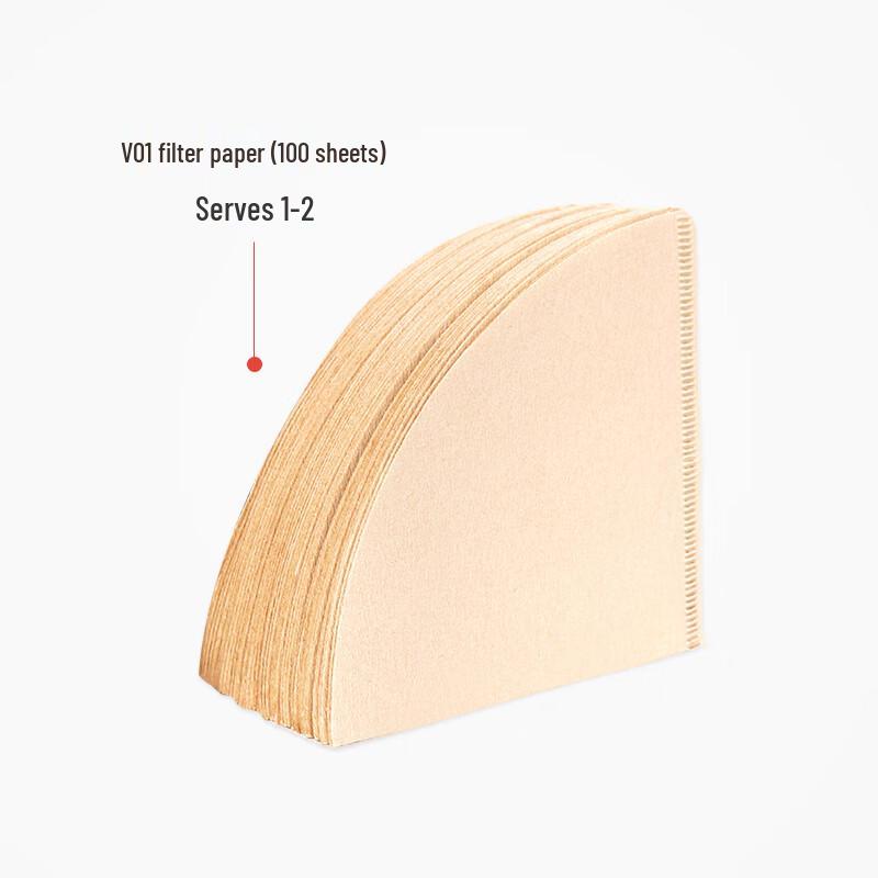 Zhaoran V01 Pour Over Coffee Filters, 100-Pack