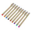 9PCS Fine Liner Pen Sketch Drawing Pens Water Proof Ink for Artists Sketching Watercolor Calligraphy Detail Outlining
