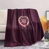 Hartes Football Club  Print Flannel Blanket, High quality Comfortable for All Seasons, Home Decor, Warmth and Comfort
