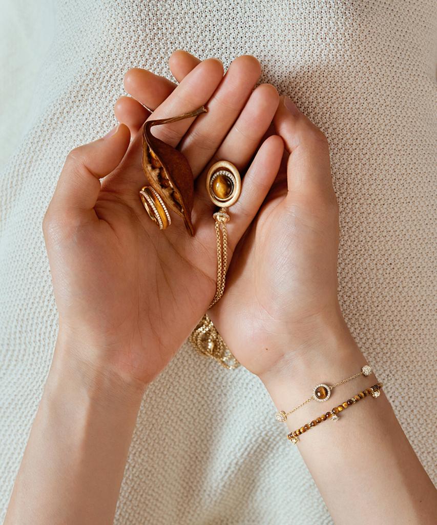 Lola Rose Heliocentric Tigers Eye Bracelet