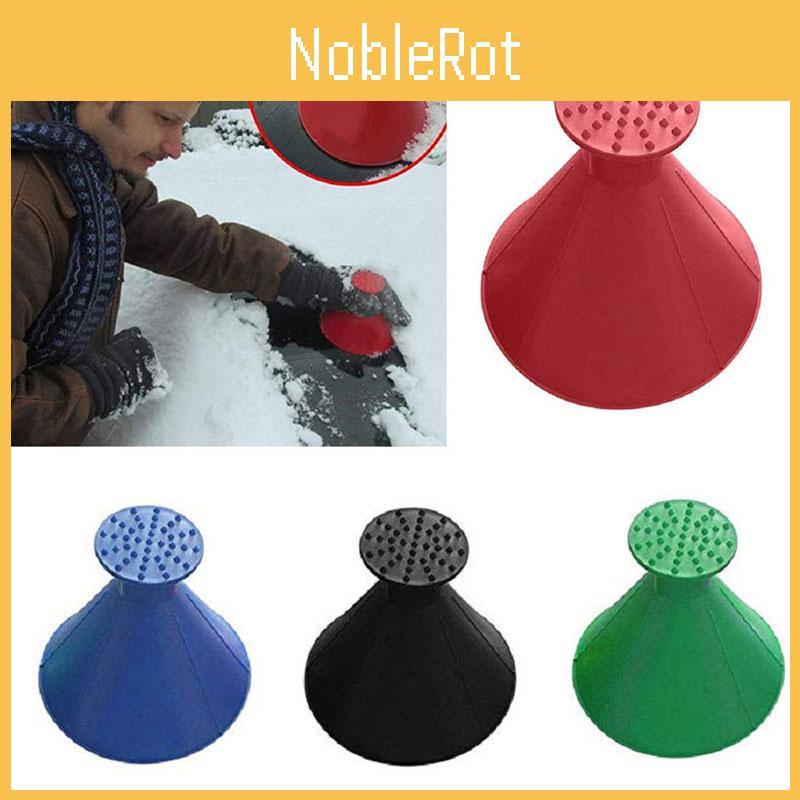 Comfortable Grip Cone Shaped Car Windshield Ice Scraper Tool For Easy Use