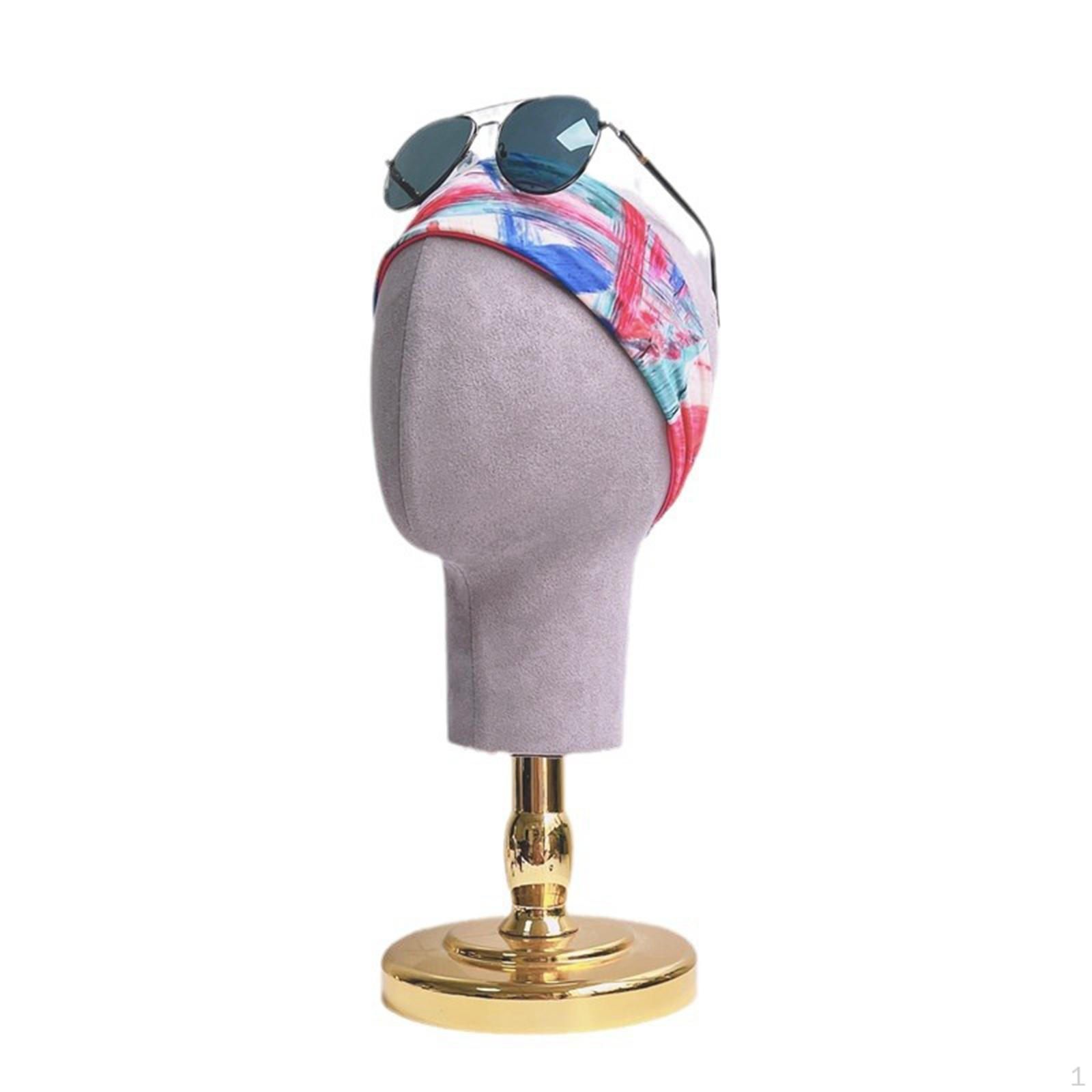 

Подставка для шляп, вешалка для шляп, многофункциональная портативная настольная модель манекена, манекен golden base