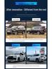 Lexus LX600 Widebody Kit: Front Lip, Rear Diffuser, Fender Flares, Rear Spoiler, Top Spoiler, Wind Deflectors, and WD Small Body Kit.