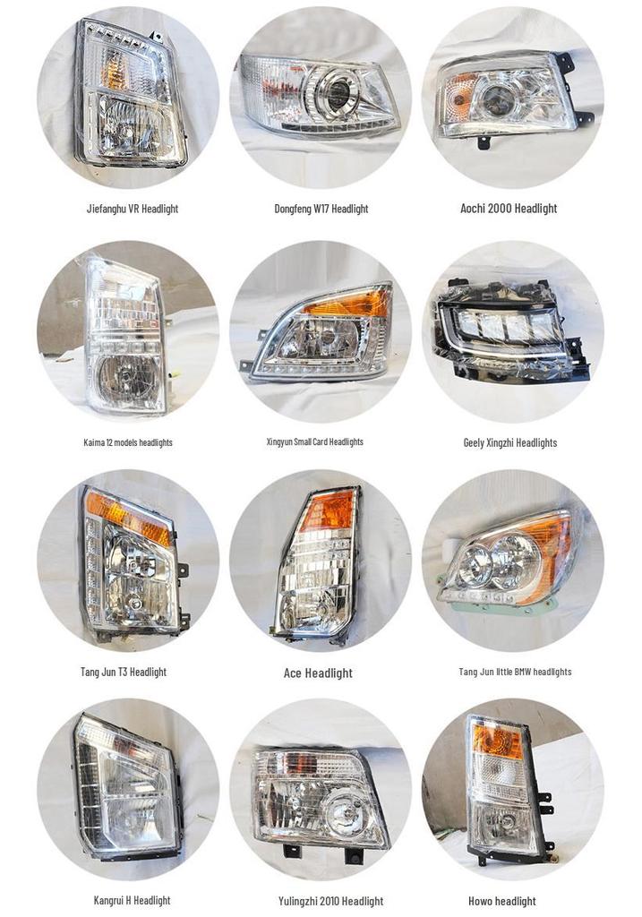 Headlight Assembly for Kaima Dongfeng Ruihang 1750 Truck/Van