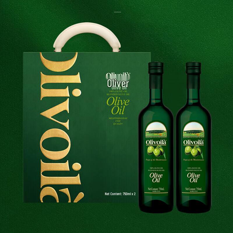 Olitalia Cold Pressed Olive Oil 2-Bottle Gift Set