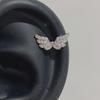 Punk Fashion Titanium Steel Ear Bone Studs: Cool Cochlear Piercing Earrings Collection