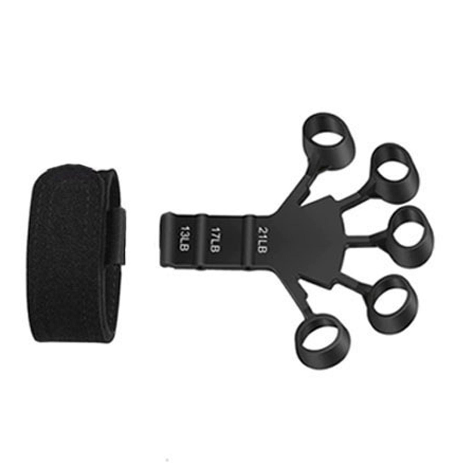 

Portable Fitness Finger Gripper Gym Expander Hand Strength Trainer 5 Finger Silicone Wrist Puller Stretching Tool A