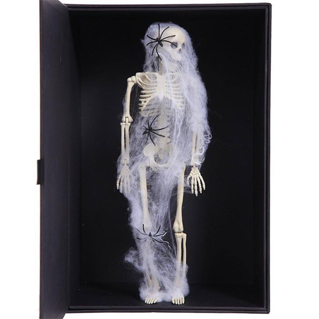 Halloween Horror Světelný kostlivec Skeleton Bar Dekorace s přívěskem scény KTV