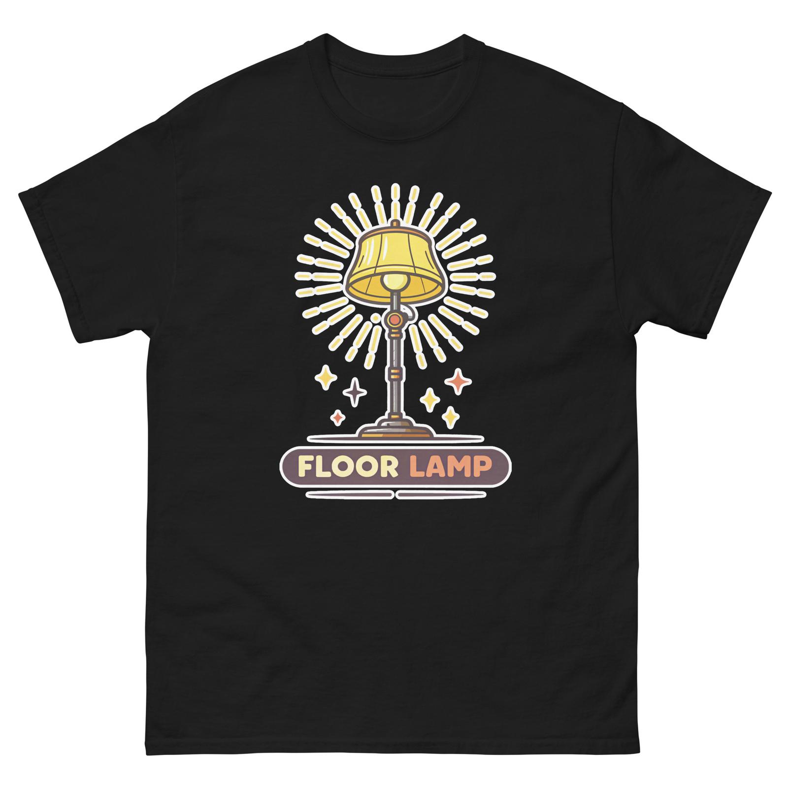 Floor Lamp Hotel Item Travel Motel T-Shirt L