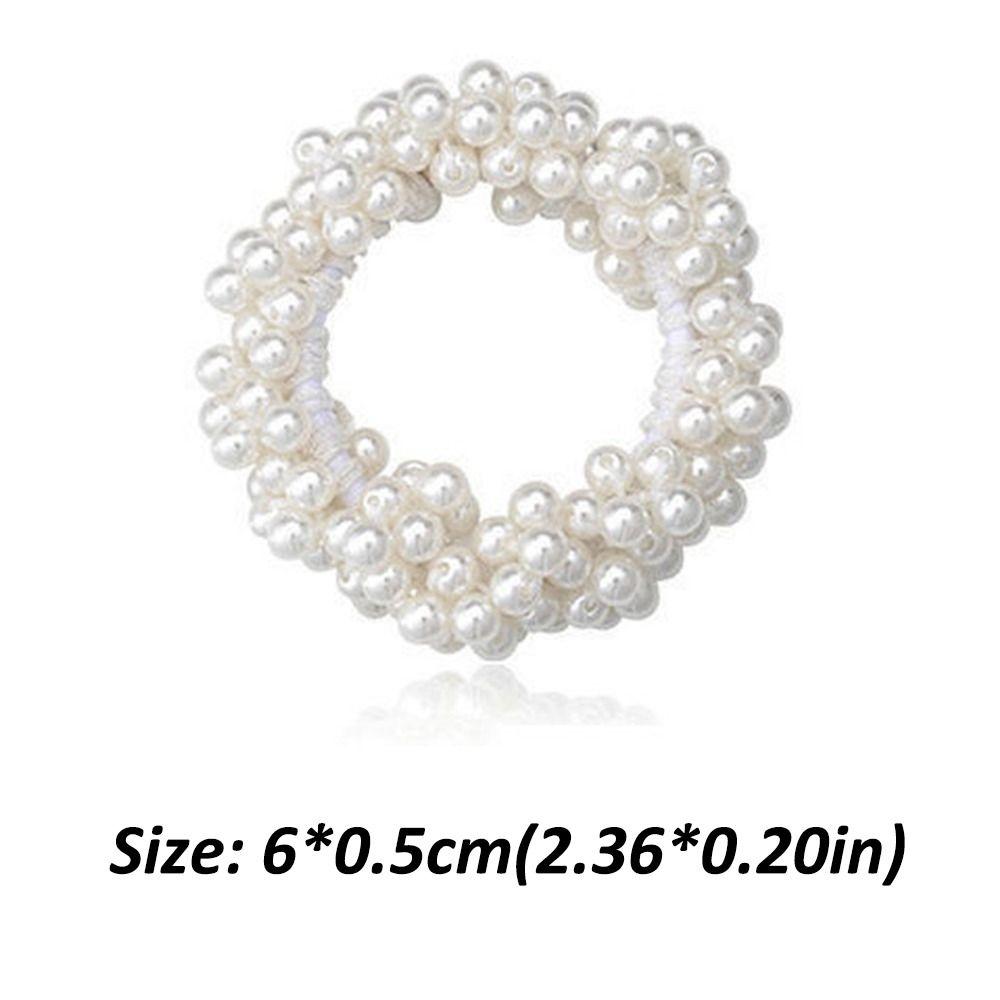 Elegant Hair Ties Decorative Charm Hair Accessories Hot Pearl Hair Rope for Women and Girls