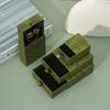 Necklaces Earrings Ring Drawer Boxes Small Travel Jewelry Gift Display Packaging Box Outer Paper Inner Velvet